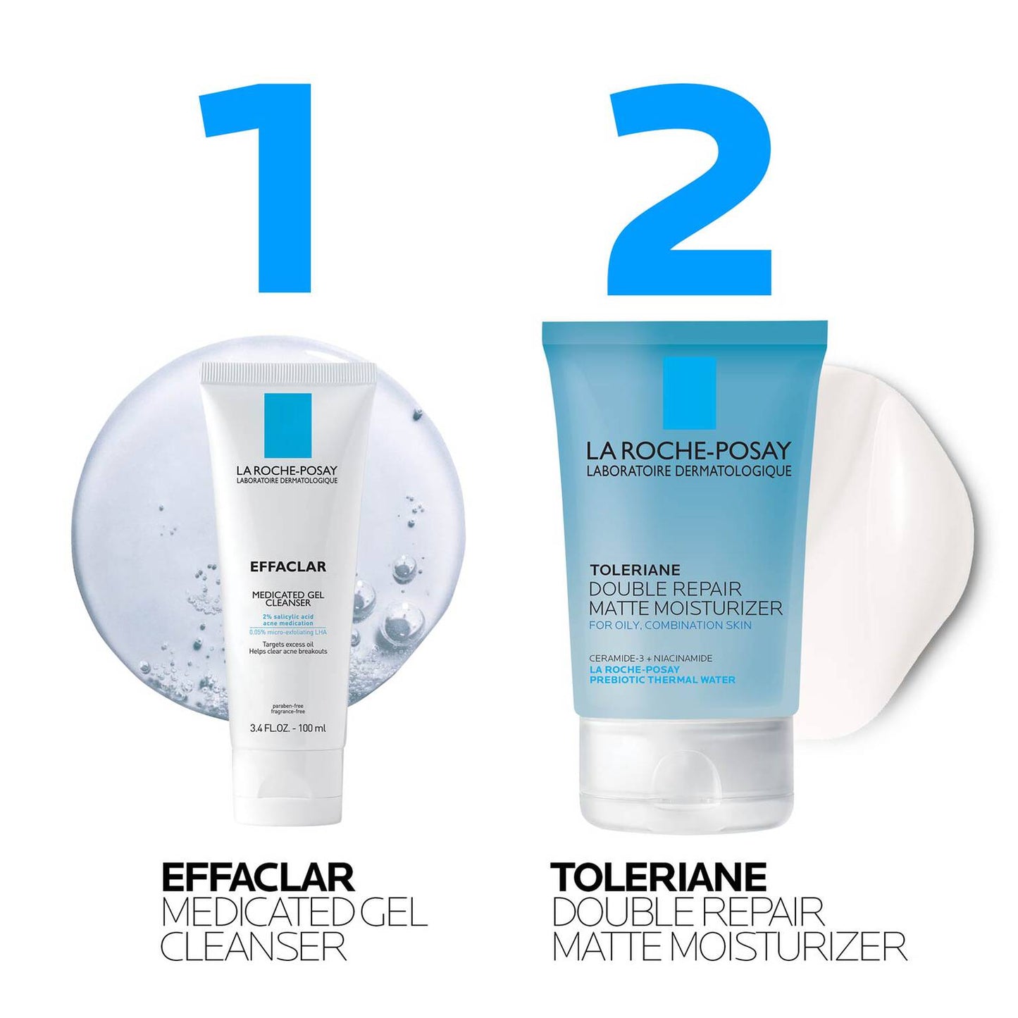 effaclar-medicated-acne-cleanser-and-toleriane-double-repair-matte-moisutrizer-travel-set-p1 AmazonSet-EffaclarMedCleanser100ml-TolerianeMatteMoisturizer_routine.jpg