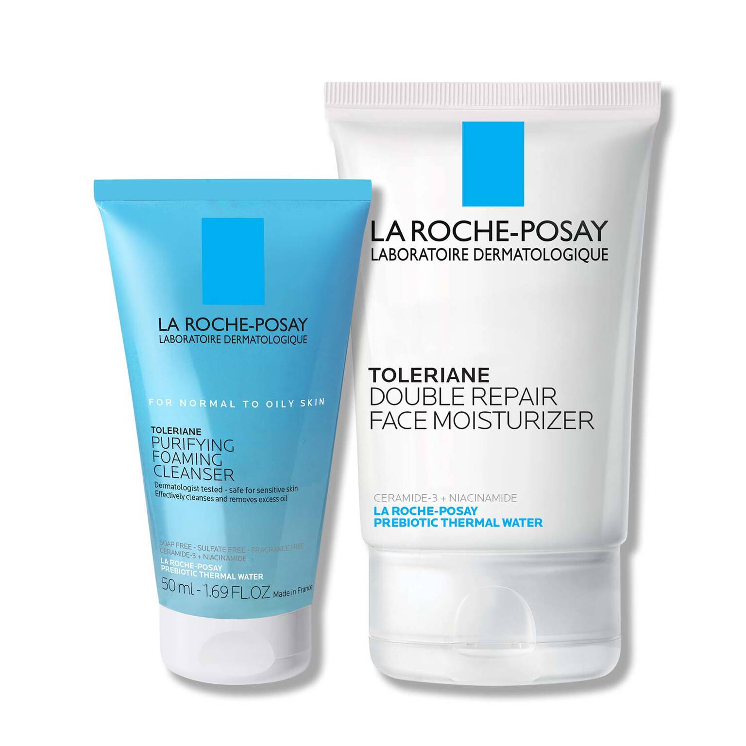 toleriane-purifying-foaming-cleanser-and-toleriane-double-repair-face-moisturizer-travel-set-w9 AmazonSet-TolerianePurifyingCleanser100ml-TolerianeDRM.jpg