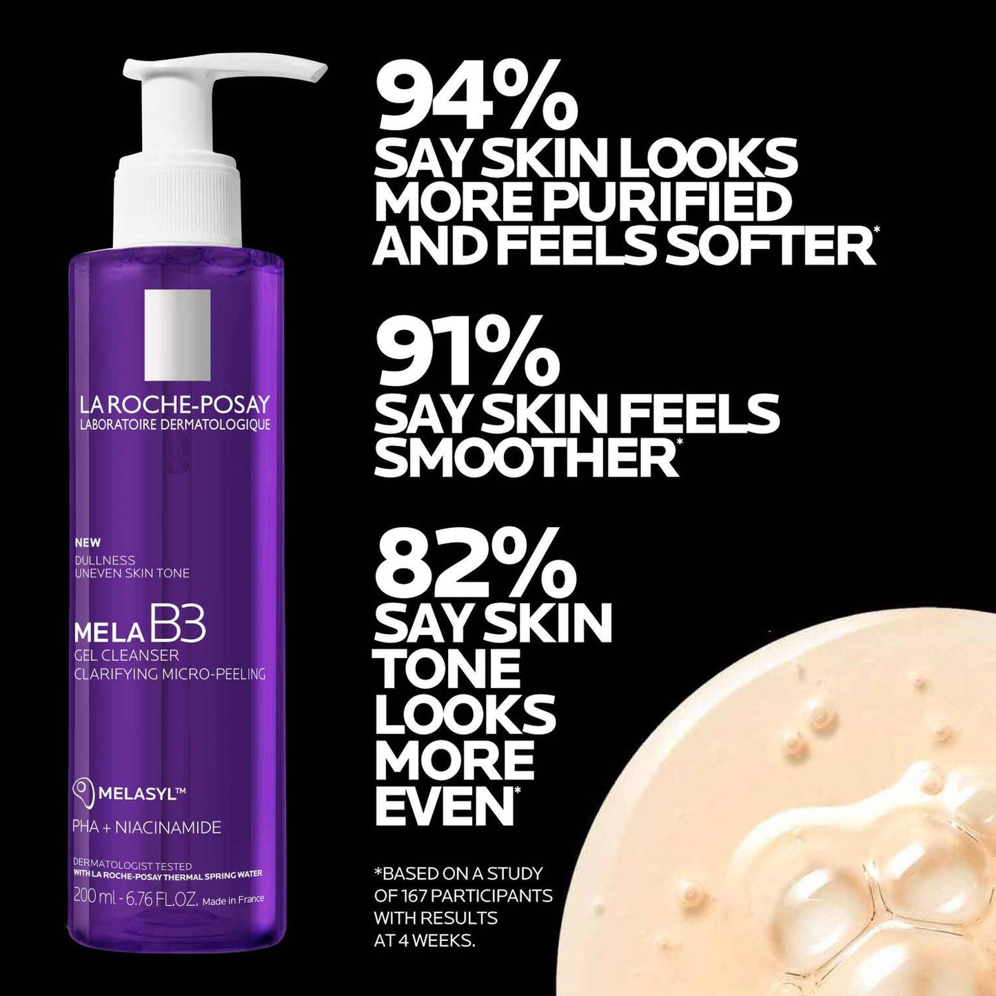 mela-b3-facial-gel-cleanser-with-melasyltm-niacinamide-h2 LaRochePosay-Product-MelaB3-MelaB3Cleanser-200ml-03337875890069-Efficacy-REV2_1500x1500.jpg