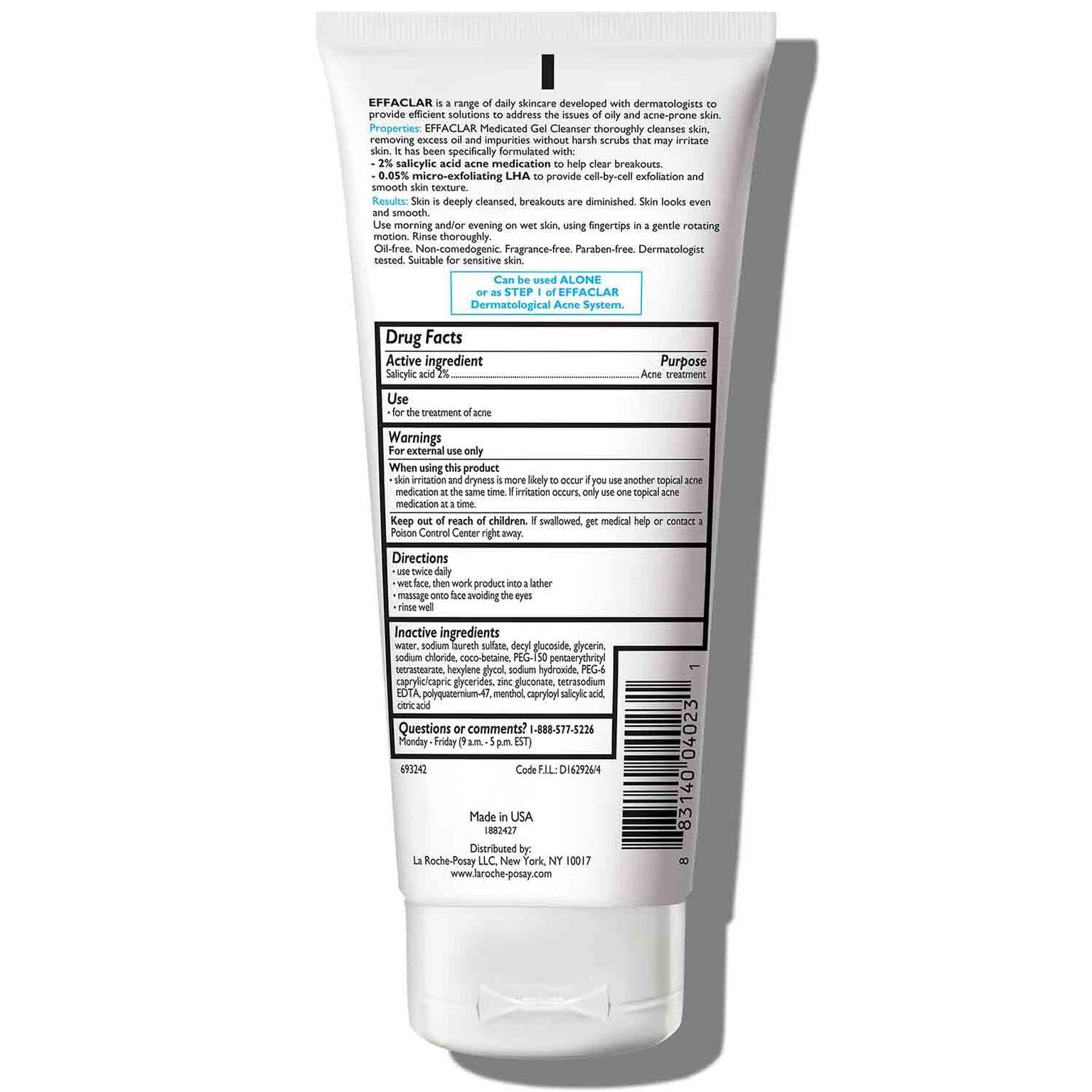 effaclar-medicated-acne-face-wash-m6 effaclar-salicylic-acid-acne-face-wash-883140040231-3.jpg